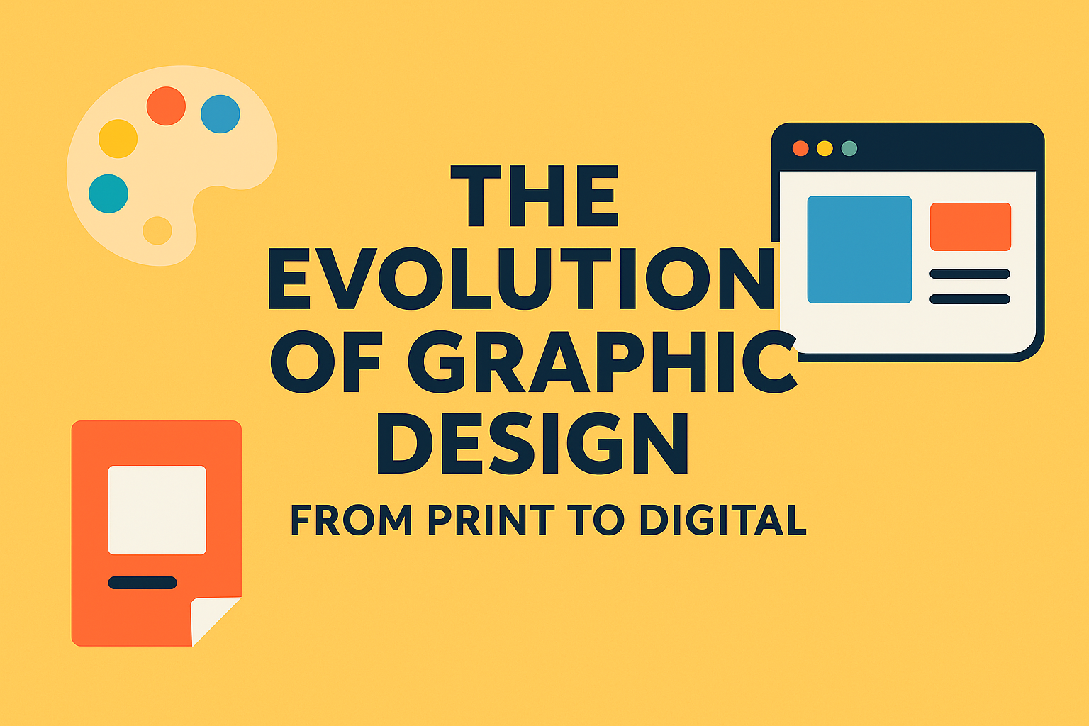 Graphic Design Evolution: From Print to Digital Innovation - Ennovative ...