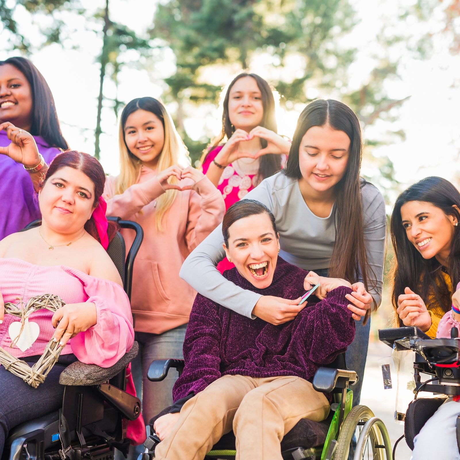Web designer collaborating with disability support organisation