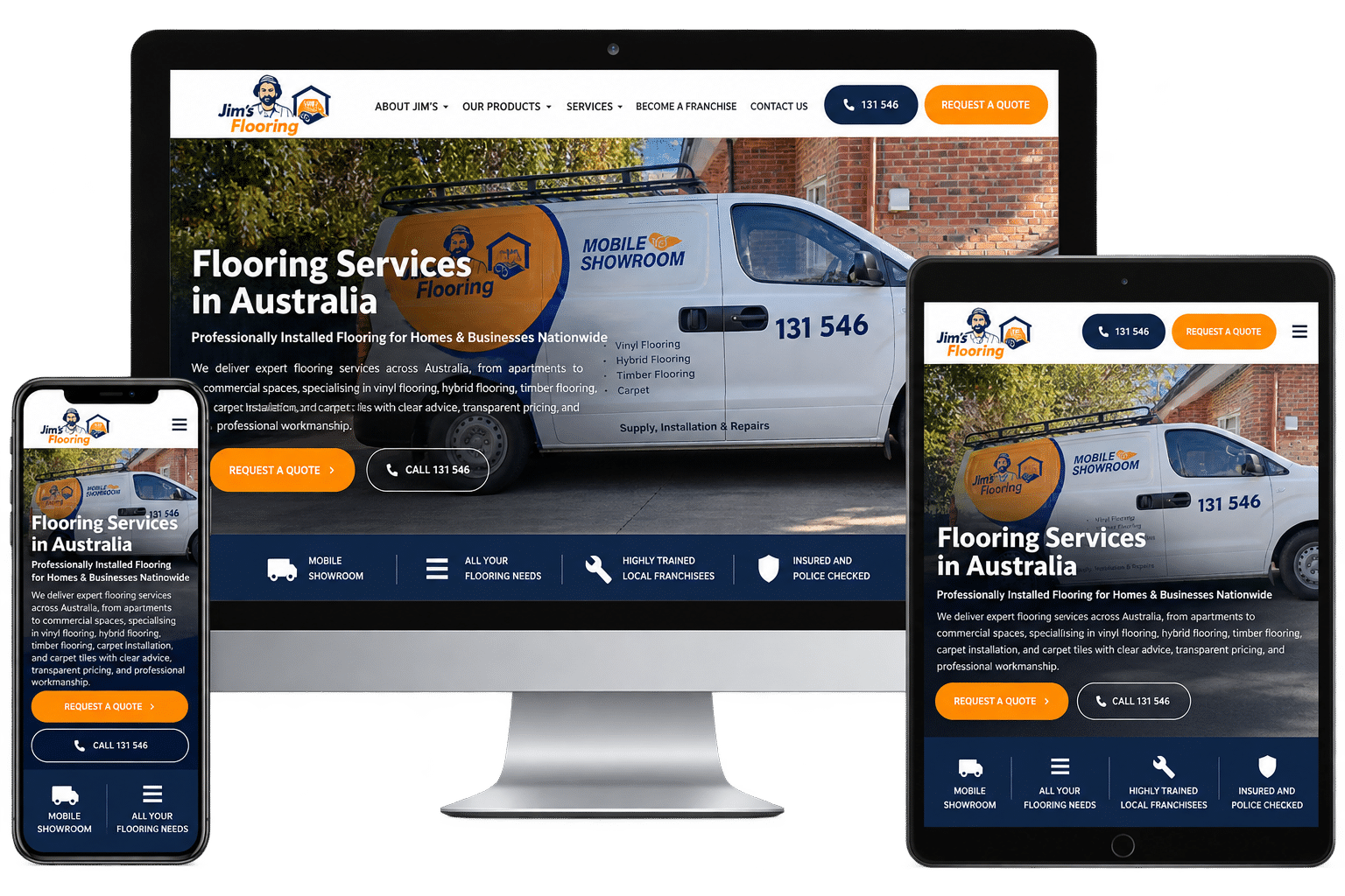The Works website package example
