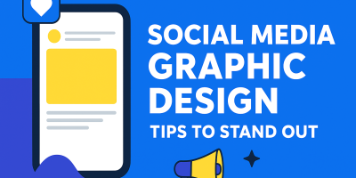 Modern social media graphic design showcasing vibrant visuals, creative layouts, and digital artwork for online branding and marketing